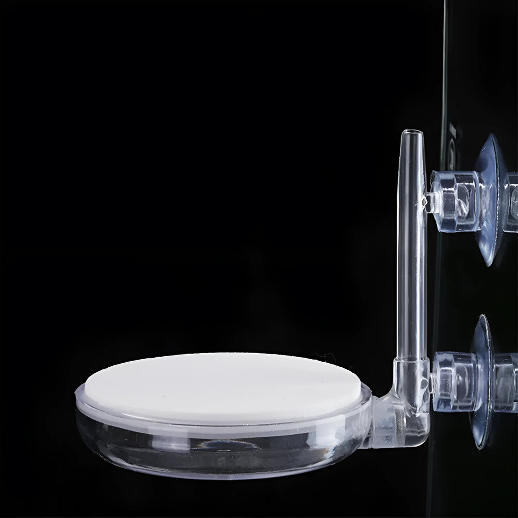 Aquarium air stone Y35/Y60 nano oxygenation refiner with dense fine bubbles, white and transparent, 3.5cm 6cm