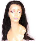 360 lace front wig in real hair, shown in a choice of lengths from 8 inch to 18 inch