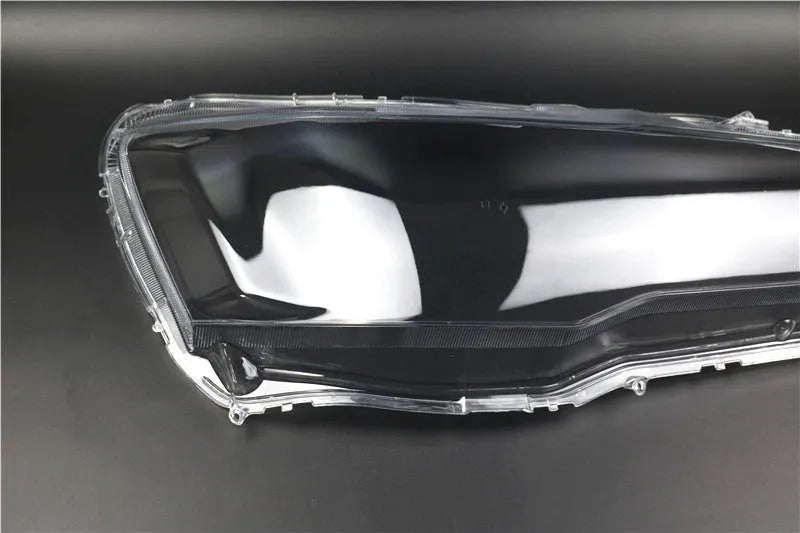 Transparent plastic headlight housing cover for car lighting protection