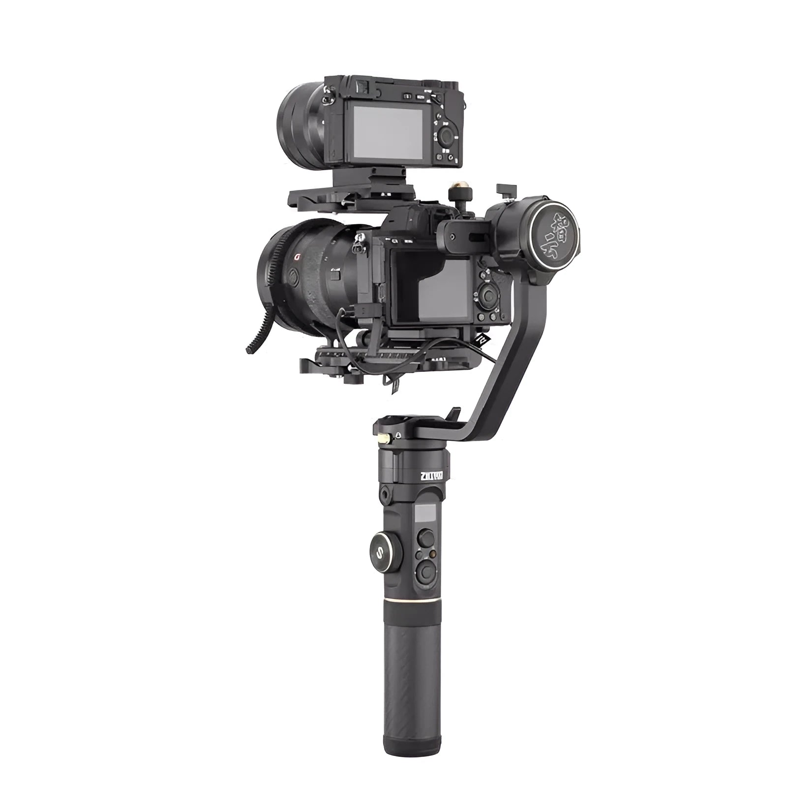 Linjia Yunhe 2S camera dual handle kit with kettle grip and stabiliser accessory