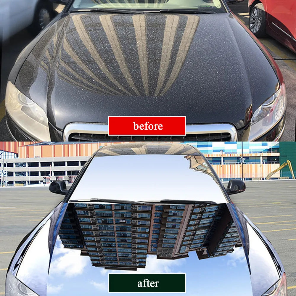 Car crystal coating 30ml and 50ml bottles with cloth and sponge for auto paint curing