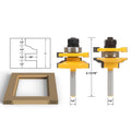 West Tenon knife two-piece set for cabinet doors with hard alloy construction