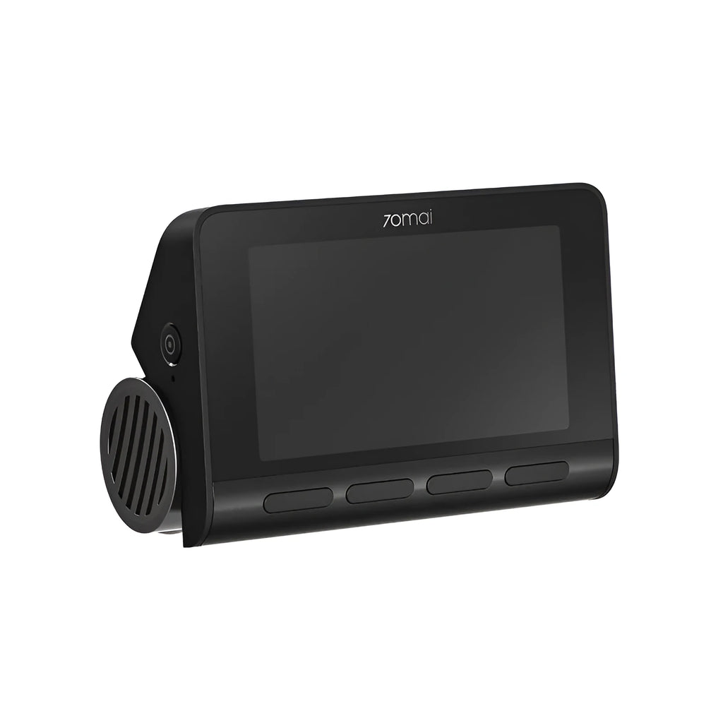 Black 4K intelligent tachograph dash cam, 36.3 x 59.8 x 88.8 mm, 140 degree angle, front windshield mount