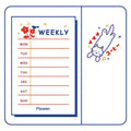 Daily countdown notes book in one of eight designs, showing compact 65x100mm size with 50 pages.