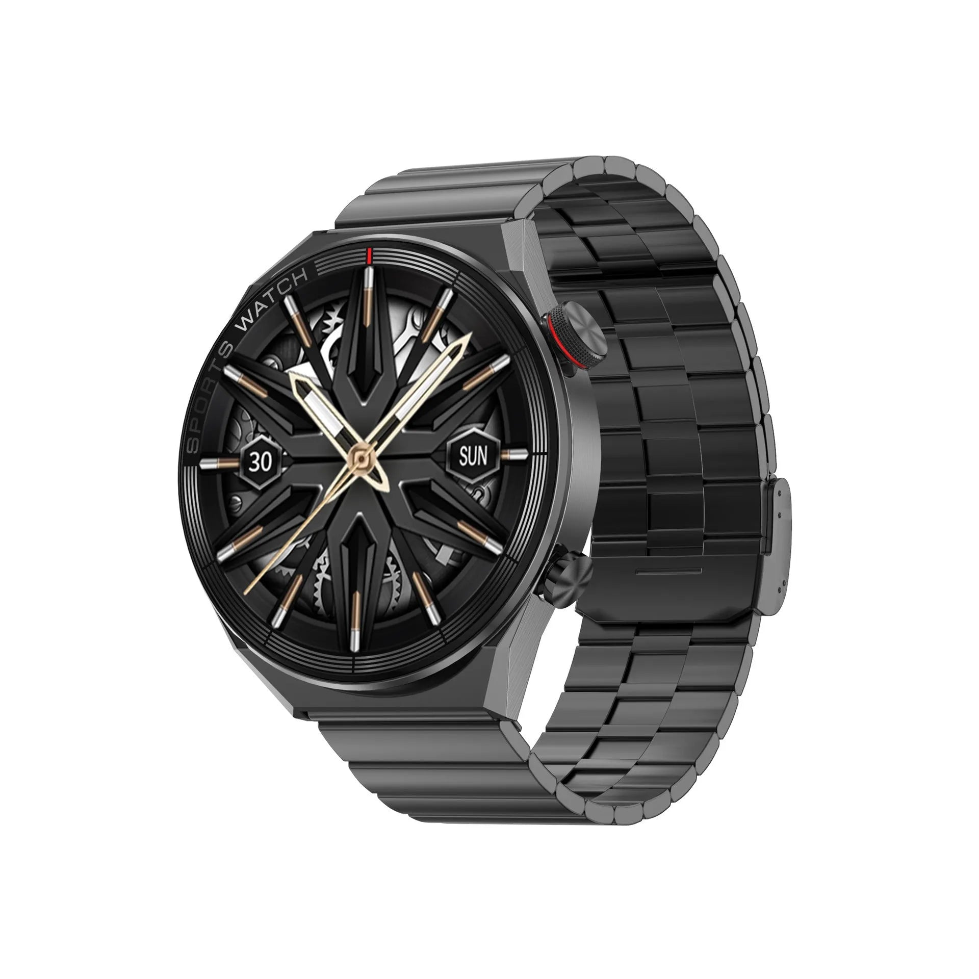 Large screen Bluetooth smart watch with 1.5-inch HD display showing call interface
