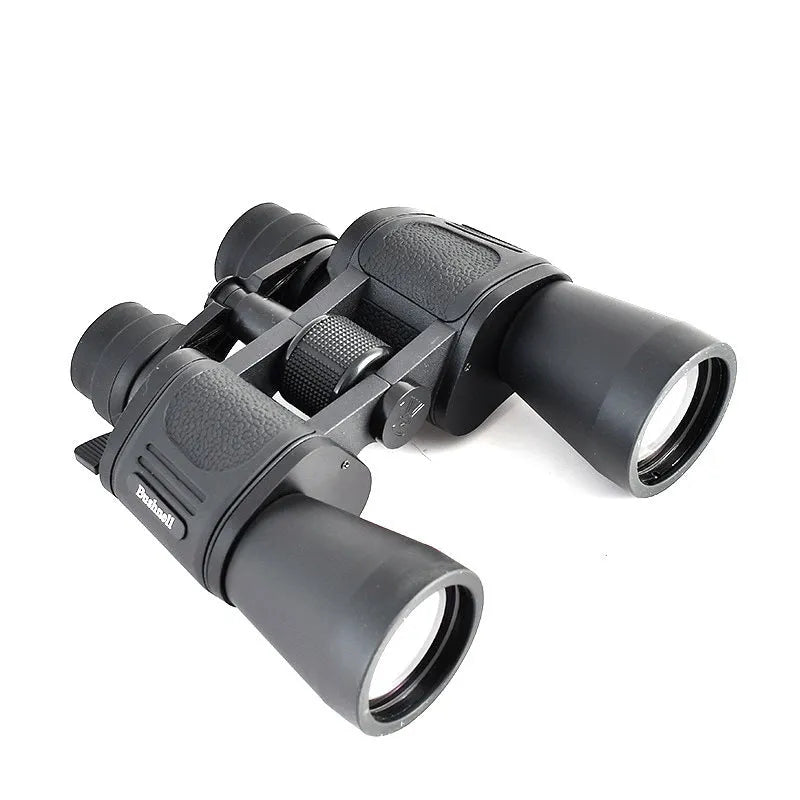 Outdoor binocular telescope with continuous 20-120x zoom and 100mm objective lens