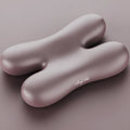Purple memory foam side sleeping pillow 58x40cm for adults