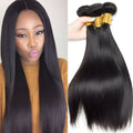 Straight real human hair wig in natural style, available in lengths from 8 to 30 inches for ladies