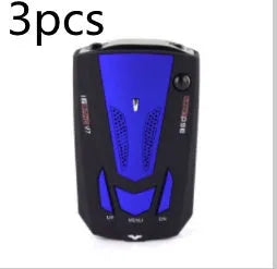 Electronic Dog V7 speed measurement detector in black with LED display and compact design