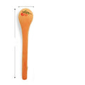 48 cm long persimmon coloured back pounding stick with a meridian flap and zipper for percussion massage