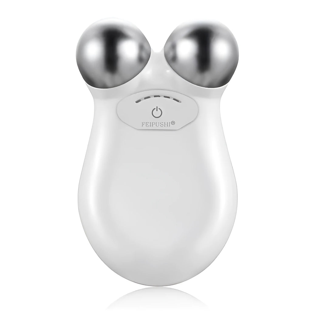 Pink HS-858 micro current facial lifting device for skin firming and rejuvenation treatments