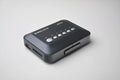 HDTV video player 1080P with USB, SD card slot, HDMI and AV outputs, and remote control