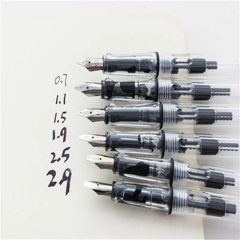 Art Word Parallel Pen with ceramic shell and six iridium nib sizes for Gothic calligraphy