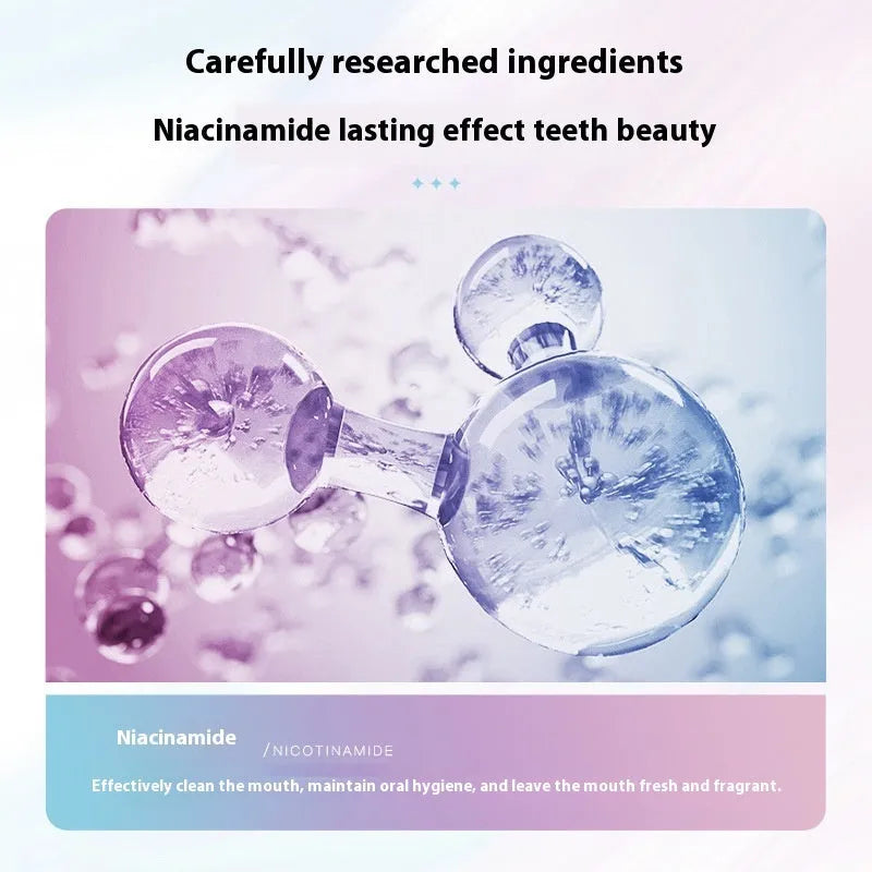 Diouni Nicotinamide Dazzling White Toothpaste 100g tube for adult whitening