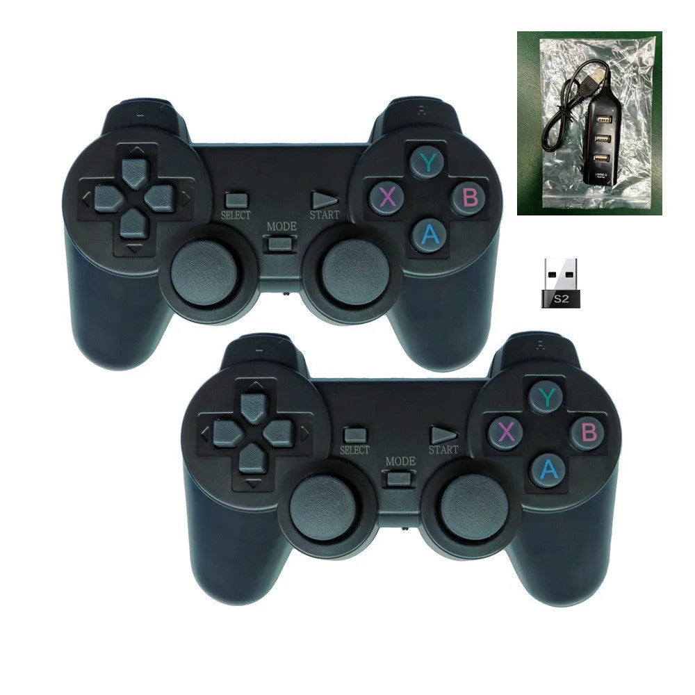 Super ConsoleX wired game controller showing Snes handle and AC original wired handle colour options