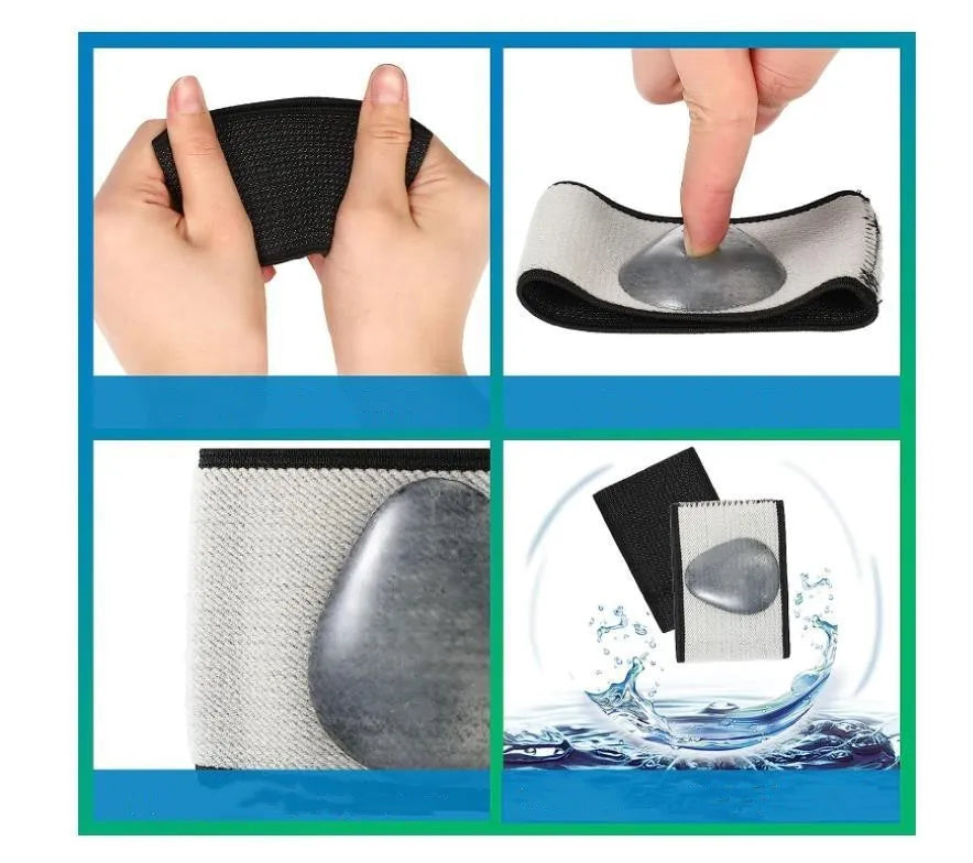 Elastic arch support foot bandage for flat feet in ordinary and heart style options
