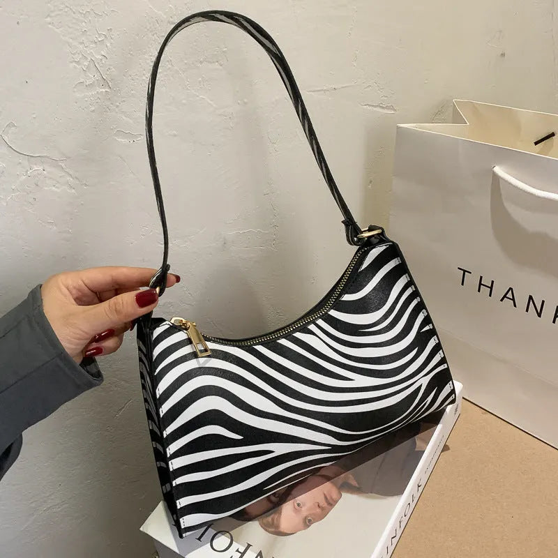 Small square Korean-style underarm bag in PU material with multiple colour options