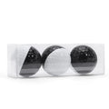 Golf putting practice ball black and white two-tone two-layer 42mm diameter