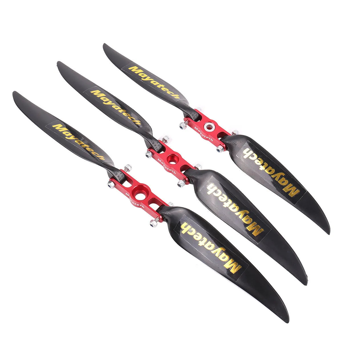 Black PE plastic quick-disassembly folding paddle fittings measuring 12 by 6.5 centimetres.