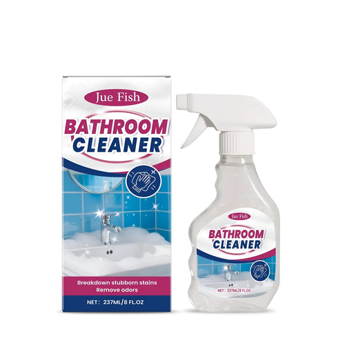 237ml bottle of bathroom cleaner liquid for tile and surface cleaning