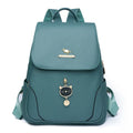Women's casual backpack in soft PU leather with three-dimensional pockets and street trend styling