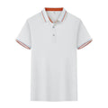 Polo cotton workwear with collar and short sleeves in slim fit, cotton blend fabric, multiple colours