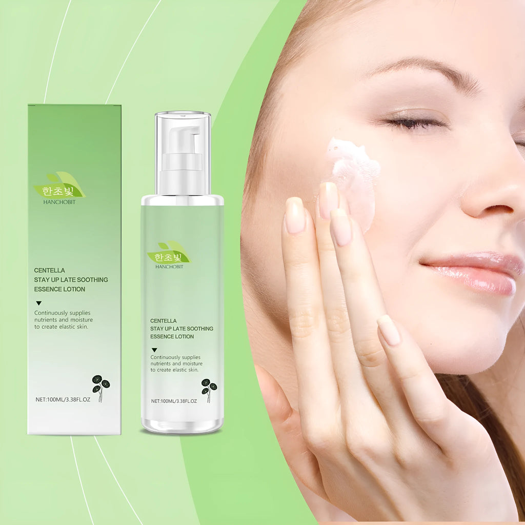 Snow Grass Soothing Body Milk 100ml bottle with Centella asiatica and hyaluronic acid ingredients