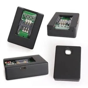 Black N9 mini type X009 GSM car alarm and positioner unit