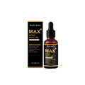30ml bottle of male enhanced massage oil with ginger root extract and vitamin E