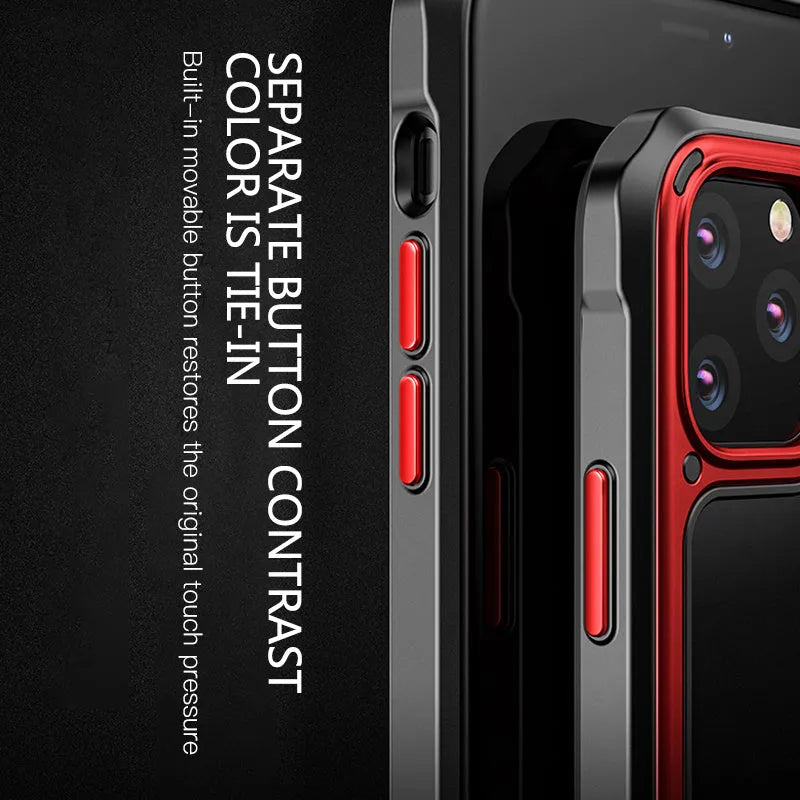 Transparent silicone mobile phone case for iPhone 11 on a table, showing back cover design.