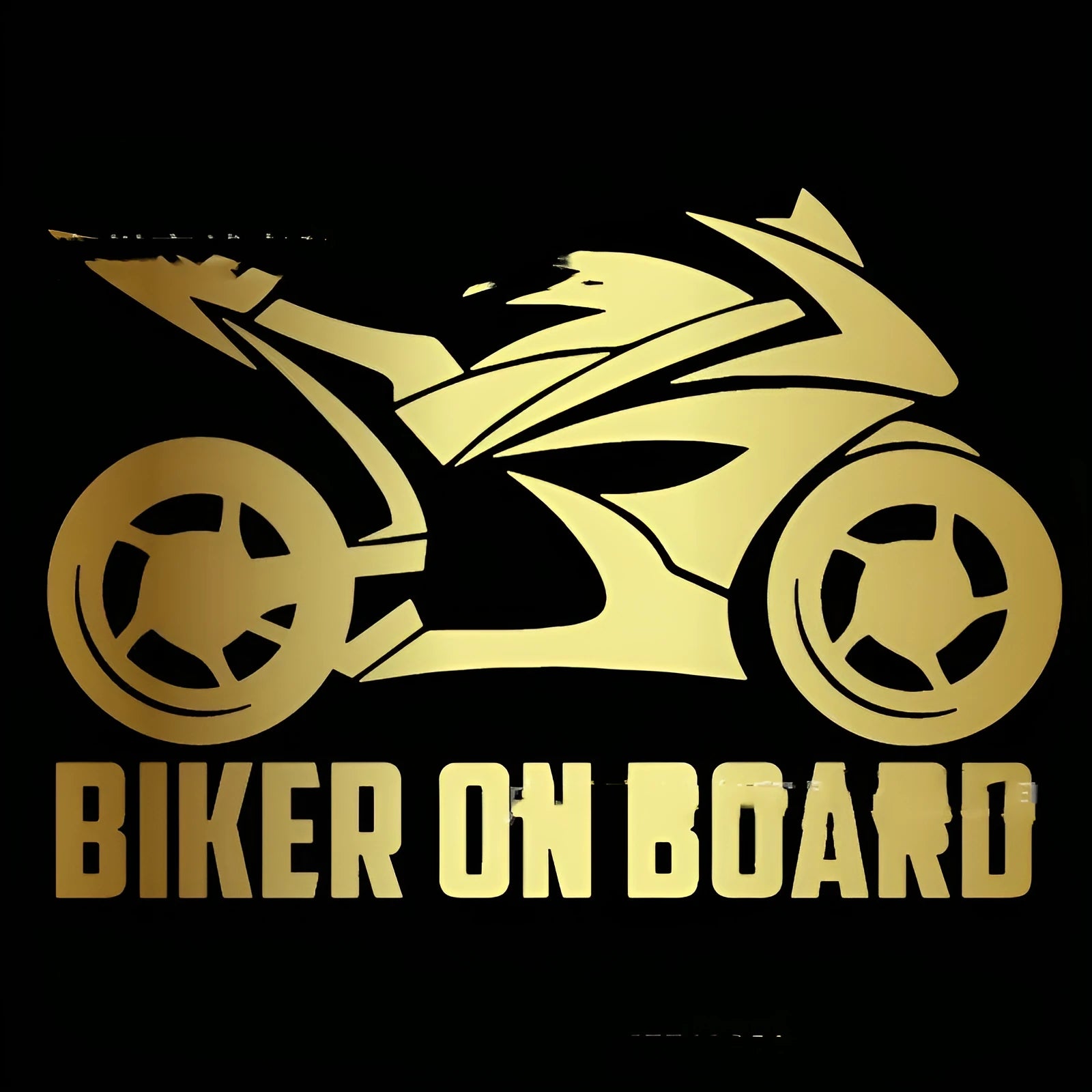 Reflective motorcycle car safety stickers in multiple colours and two size options