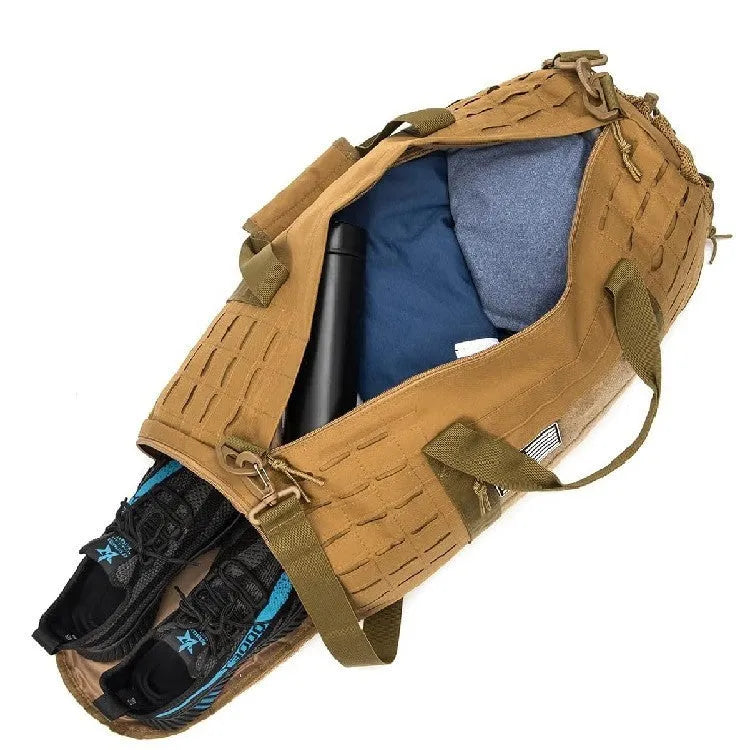 Men's waterproof Oxford cloth sports fitness handbag with air pillow belt in 56cm size