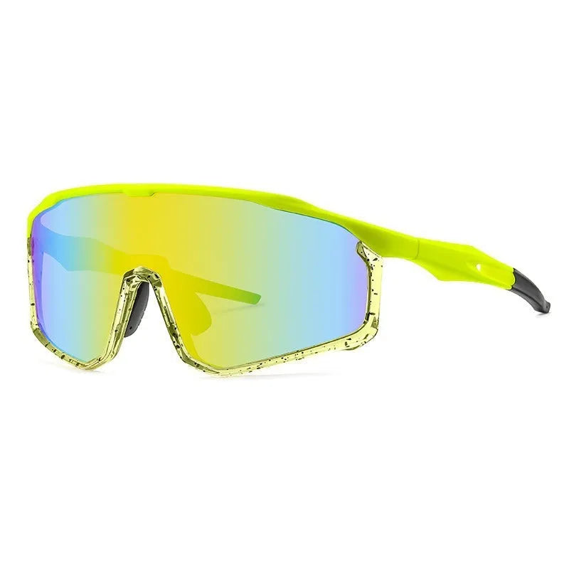 Mountaineering goggles with full frame design and colourful lenses for climbing hiking UV protection