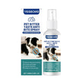 Pet bitter taste anti bite spray 100ml apple extract deterrent for dogs cats