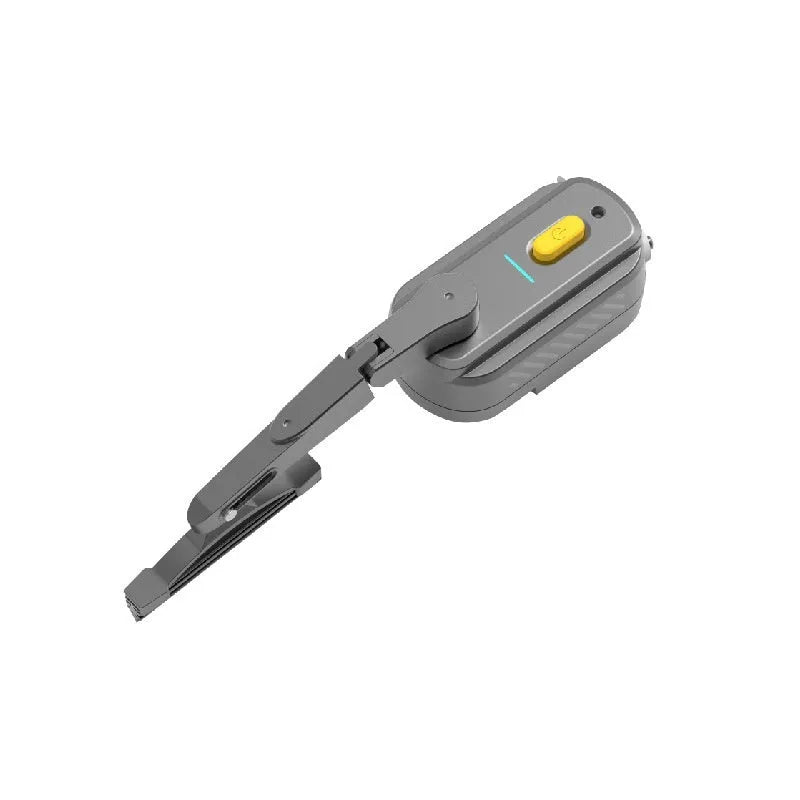 Black TZ-HW065 800mA motorcycle helmet wiper unit with a 65mm blade, shown isolated.
