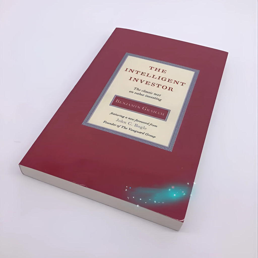 The Intelligent Investor book by Benjamin Graham, English edition cover
