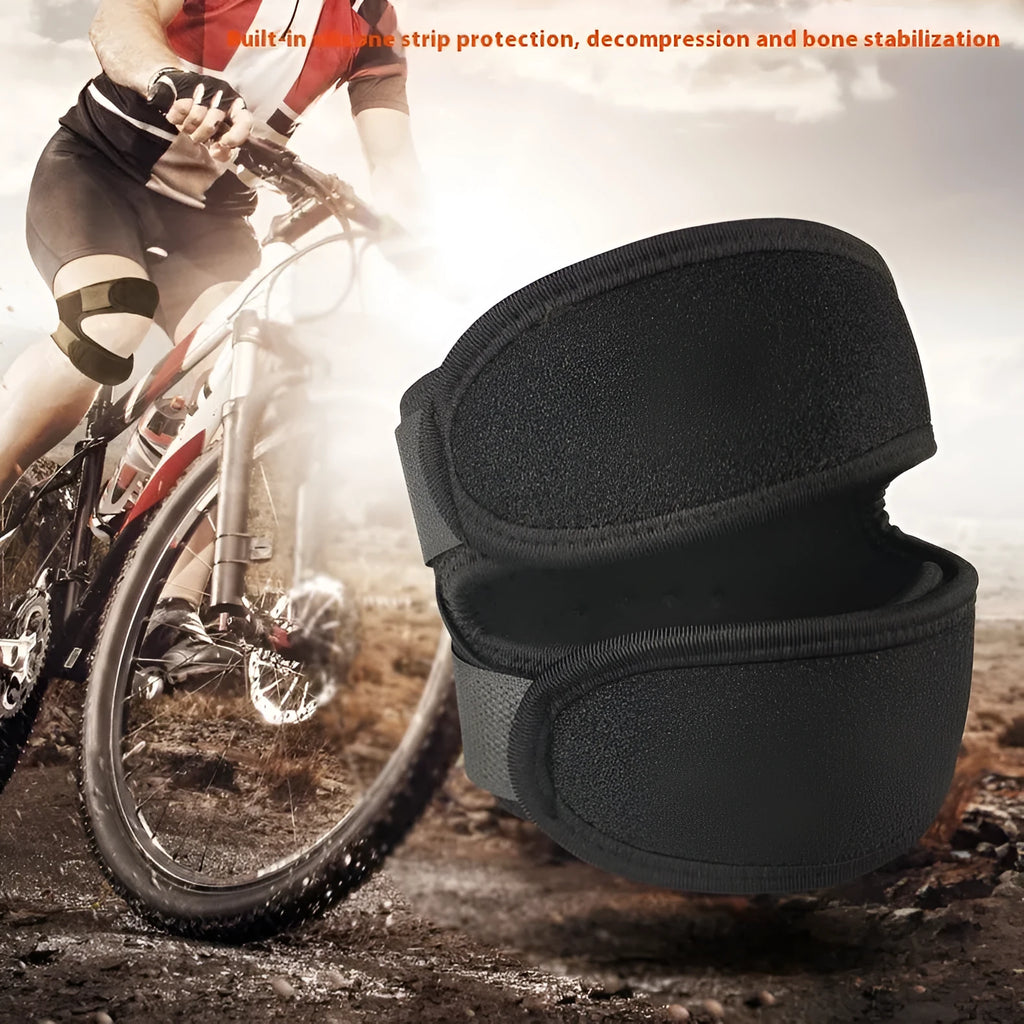 Shock absorption leggings for basketball football mountain climbing biking fitness protective gear in black one size