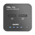 MAIWO K3016 M.2 solid state hard disk dock copier with data cables and power adapter for SSD cloning