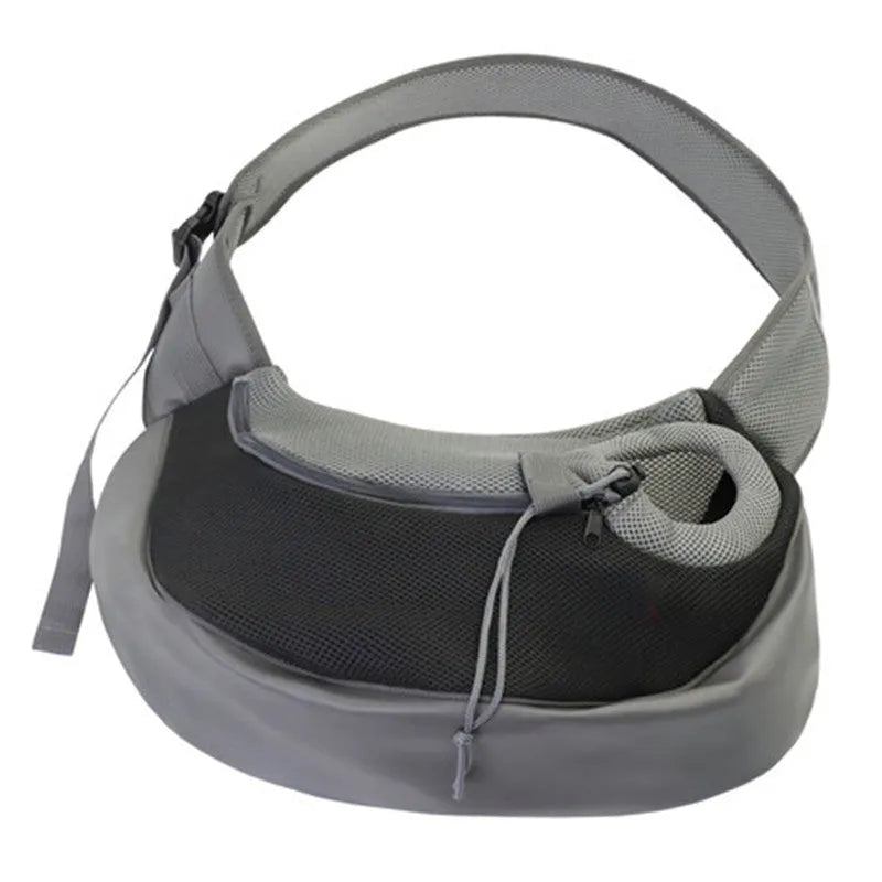Breathable mesh pet shoulder bag for small dogs and cats up to 12kg in multiple colours