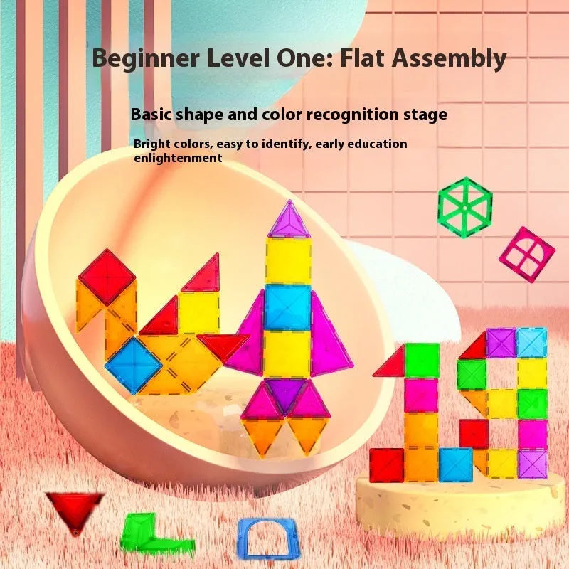 Educational plastic building blocks construction toy set with 100 or 120 pieces and storage box