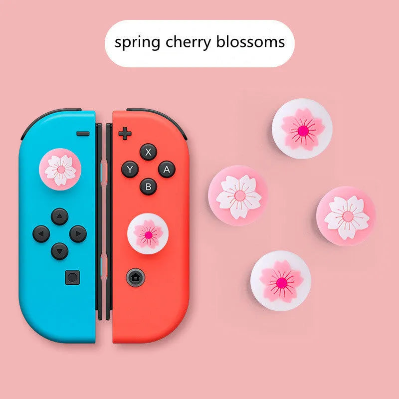 Nintendo Lite silicone joycon sleeve with cat claw textured rocker caps in assorted colours