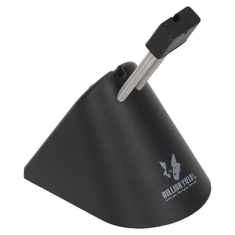 ABS mouse cable holder for desk cord management in black colour option