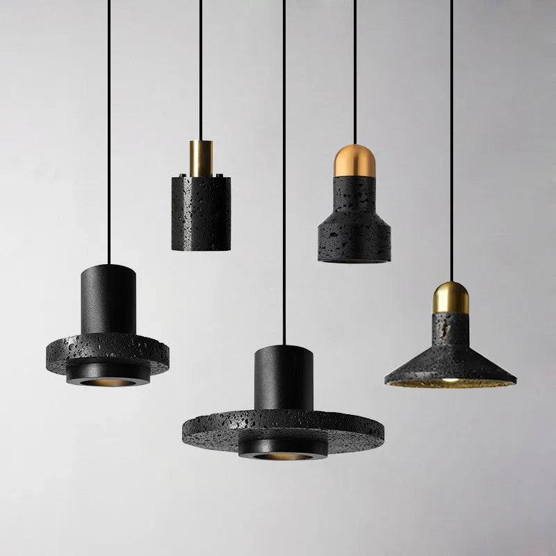 Iron chandelier LED non-intelligent adjustable height dining room bar table light A gold finish