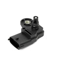 Black intake manifold pressure sensor model 0281002576 RSC845 for automotive engine
