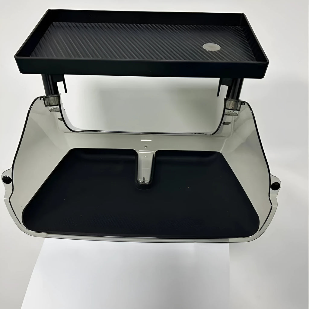 Tesla Model 3 Y centre console storage box for ETC cards in black ABS plastic