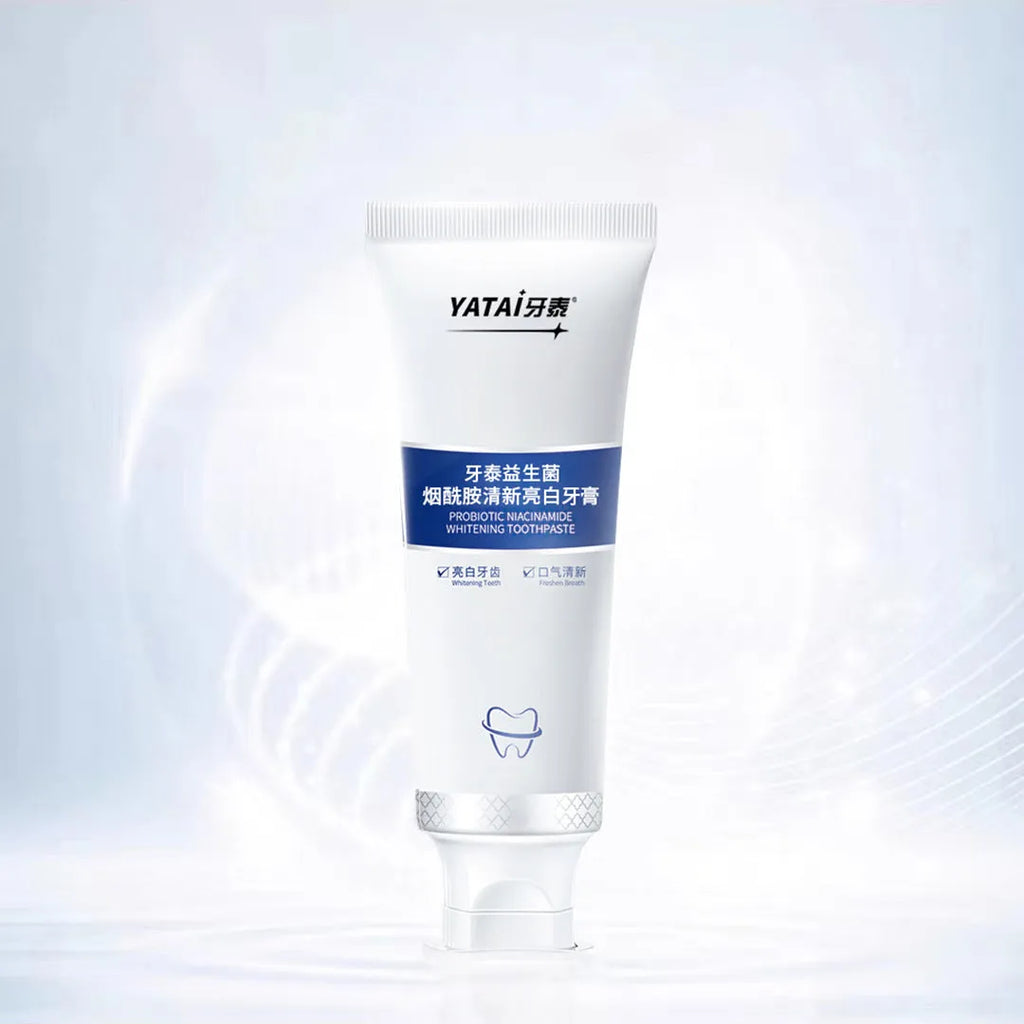 Probiotics Nicotinamide Whitening Toothpaste 100g tube with mint flavour for general oral care