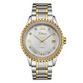 Fashionmonger men's automatic mechanical watch with business design on wrist