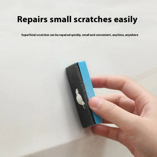Car repair wax kit with scratch removal polish, brightening wax and frosted sponge mop