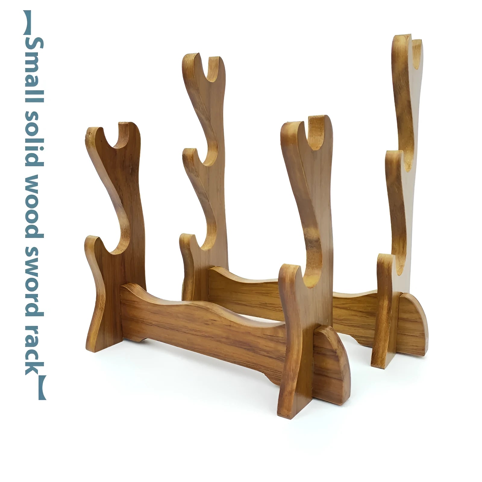 Handmade wooden multi layer wall bracket shelf in Chinese style design