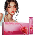Pink sugar-free creatine jelly supplement for adults in jelly form